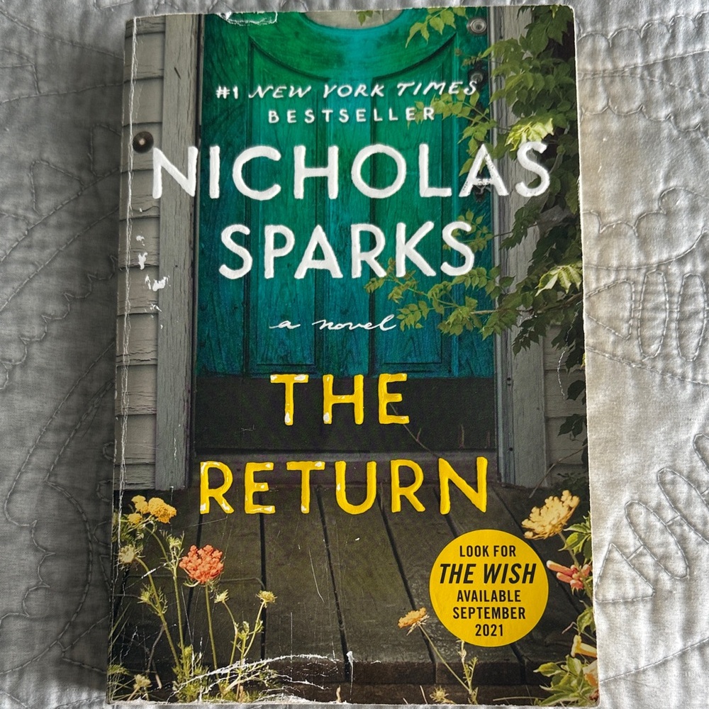 Nicholas Sparks "The Return" Paperback
